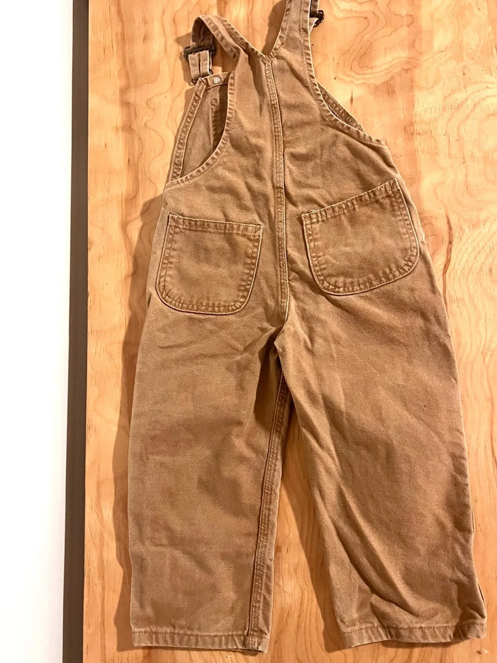 Carhartt 3T Camel Brown Overalls